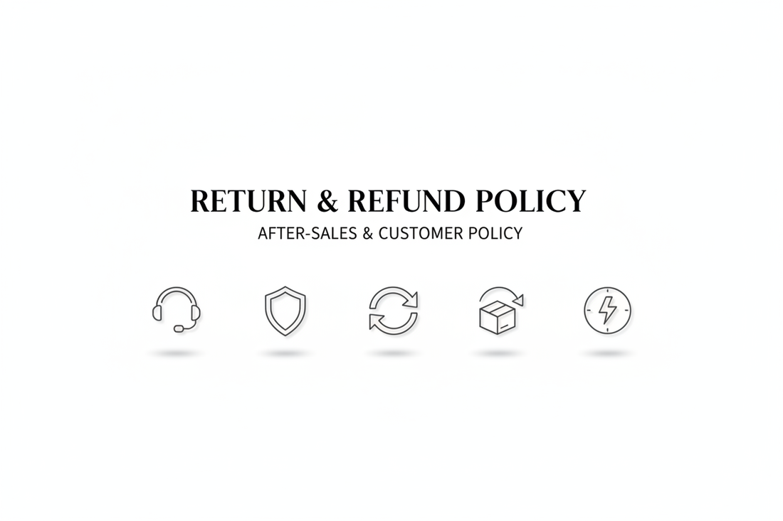 Return & Refund Policy
