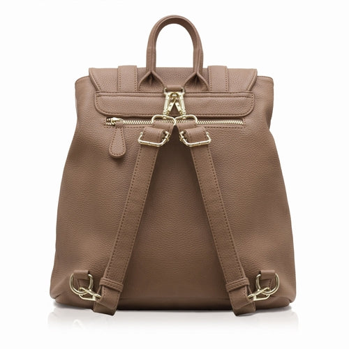 Agnes Brown Vegan Rucksack