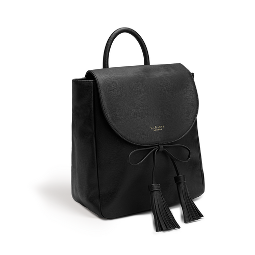 Miley Black Small Vegan Backpack