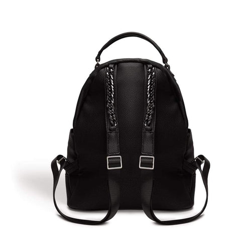 Camberwell Black Quilted Vegan Backpack